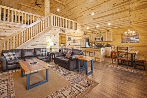 View of the entire living area.