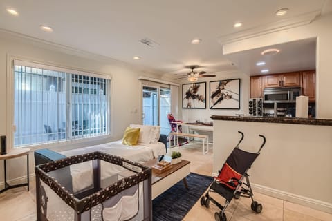Let your kids relax and live like locals with a high chair, stroller, and pack-n-play!