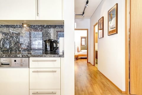 Hallway in Penthouse Mountain View Apt. – Brand in Brandnertal