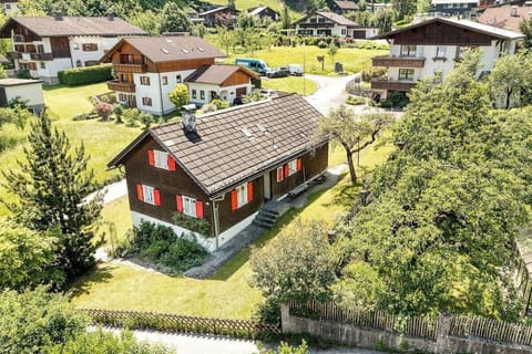 Exterior view of Chalet Mariedl in Tschagguns in the Montafon valley.