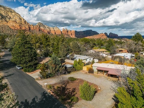 At the foot of Thunder Mountain 