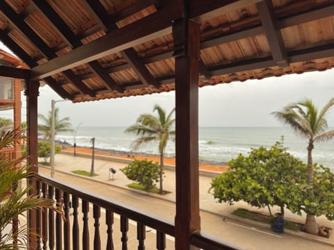 Deluxe Suite, Sea View | Balcony view