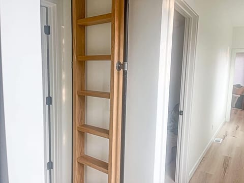 Ladder to get up to the Loft