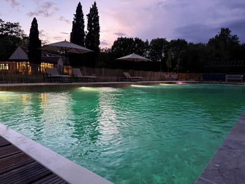 Seasonal outdoor pool