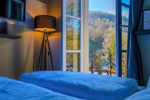 Comfort Double Room, Mountain View | Premium bedding, down comforters, blackout drapes, free WiFi