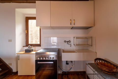 Apartment, Patio, Mountain View | Private kitchen | Electric kettle