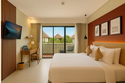 Superior Double or Twin Room, City View | Premium bedding, minibar, in-room safe, desk