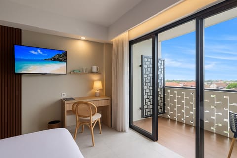 Superior Double or Twin Room, City View | Balcony