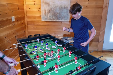 Get ready for family fun in this authentic log cabin perfect for the family!