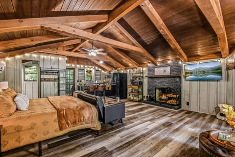 Indoors, Hardwood, Stained Wood, Floor, Flooring