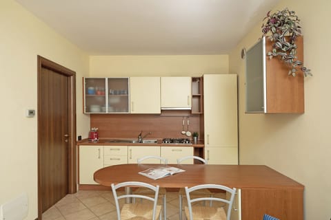 Apartment | Private kitchen | Fridge, microwave, stovetop, dishwasher