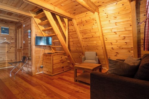 Comfort Cabin | Living area | 100-cm LCD TV with cable channels