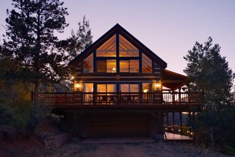 Cabin on a Hill - Front Exterior