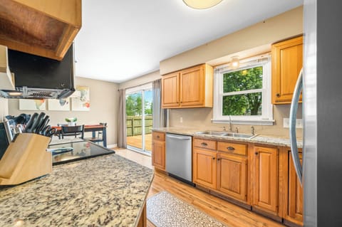 Fully equipped kitchen