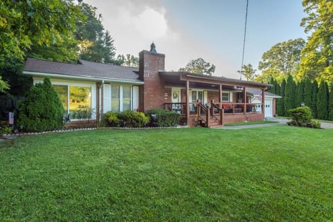 Exterior view of the home