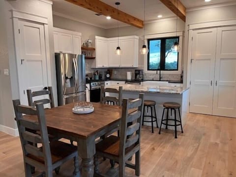 Dining Area and Full Kitchen