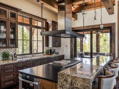 Indoors, Kitchen, Kitchen Island, Granite, Sink