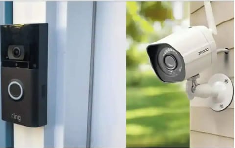 For your safety, a security camera is installed at the property