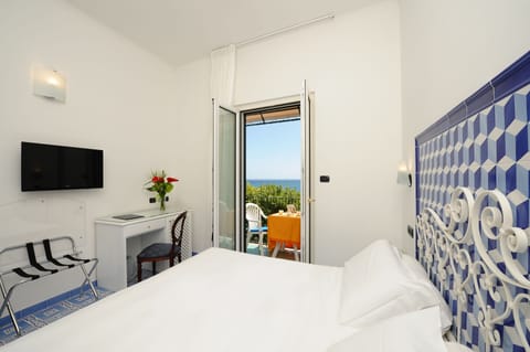 Classic Double Room, Partial Ocean View | View from room