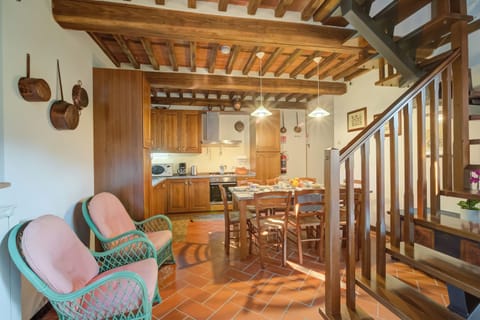 Kitchen and dining area