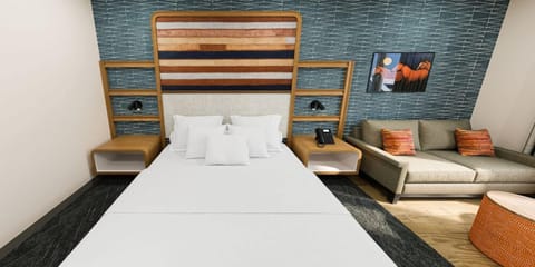 King Bunk Deluxe Suite | Premium bedding, in-room safe, laptop workspace, free WiFi