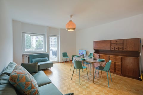 Living and dining room