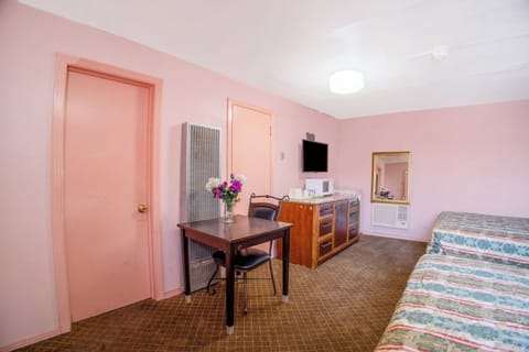 Premium bedding, desk, free WiFi, bed sheets