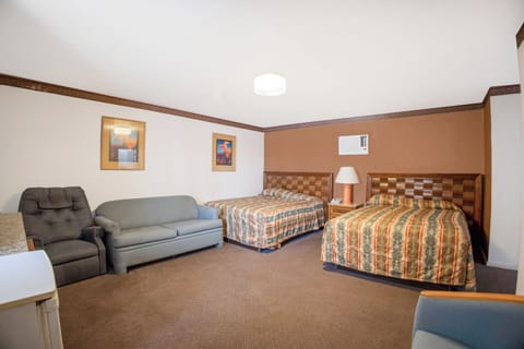 Room, 2 Queen Beds, Non Smoking | Premium bedding, desk, free WiFi, bed sheets