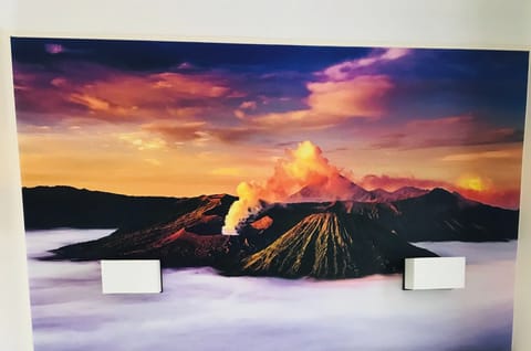 55-cm flat-screen TV with digital channels