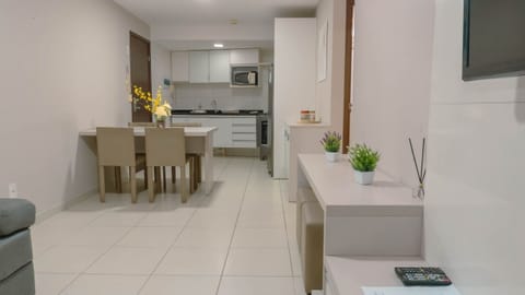 Apartment | Private kitchen | Fridge, microwave, oven, cookware/dishes/utensils