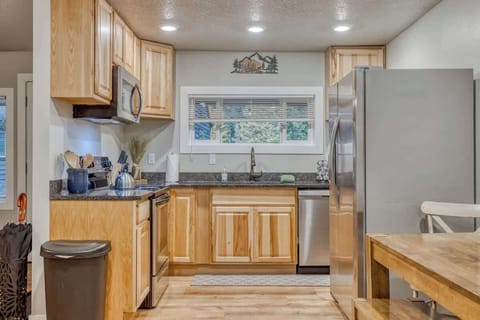 Fully stocked kitchen