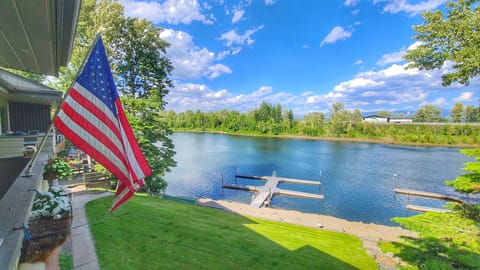 Your patio views are stunning. Morning coffee, evening BBQ....