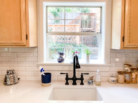 A sink with a view - you won't mind washing dishes or loading the dishwasher.