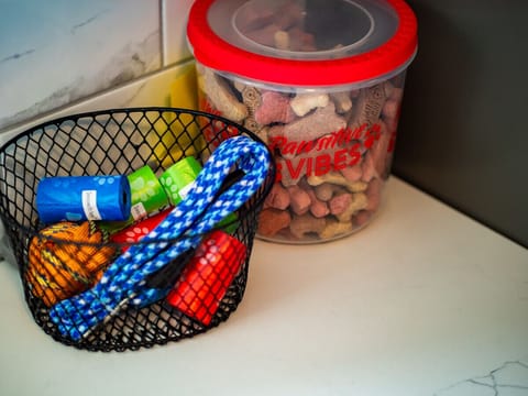 Fully equipped with games and activities for a fun-filled stay