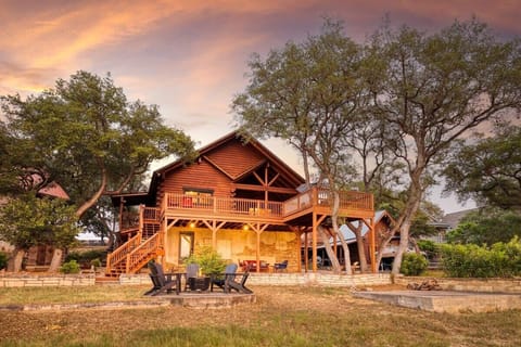 Enjoy sunsets while taking in breathtaking Texas Hill Country views
