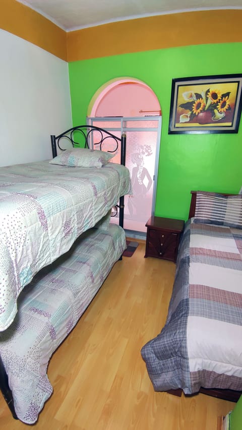 Family Triple Room, Multiple Beds, Private Bathroom | Hypo-allergenic bedding, free WiFi, bed sheets