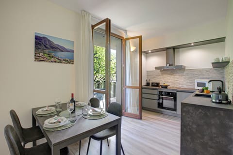 Kitchen and dining area