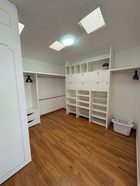 Walk-in closet in Bedroom 4 with loads of space!