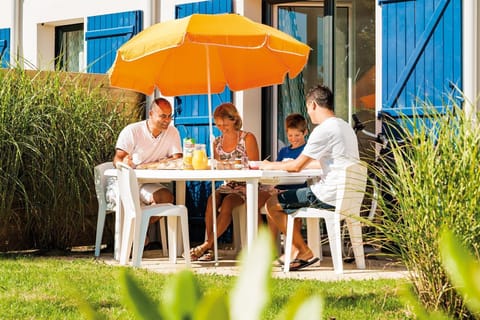 Enjoy reminiscing about your day while sipping a glass of wine outside on the patio.