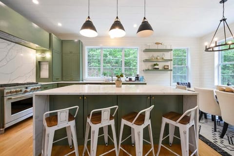 Imagine yourself preparing meals in this beautiful setting