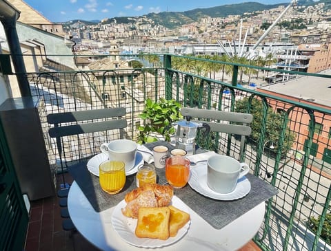 Basic Apartment, Balcony, Sea View | Terrace/patio