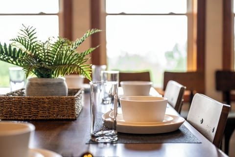The Meeting Place's inviting dining area