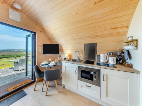 Kitchen/diner | Leri - Glampio Ger Y Gors Glamping, Talybont, near Borth