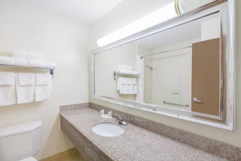 Comfort Single Room | Bathroom | Soap, shampoo, toilet paper