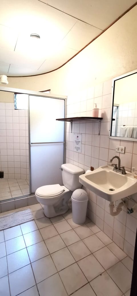 Junior Triple Room | Bathroom | Shower, towels, toilet paper