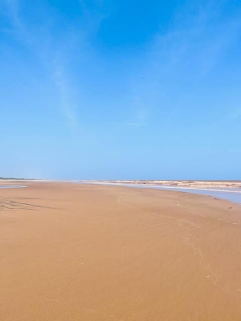 Beach nearby, white sand