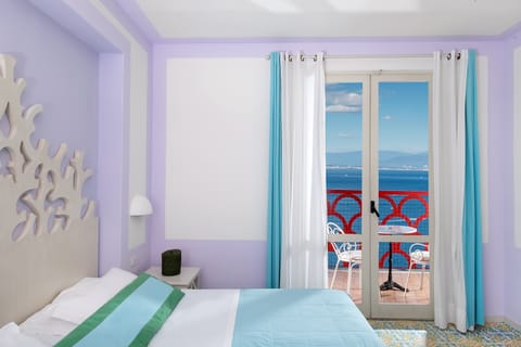 Classic Double or Twin Room, 1 Double or 2 Twin Beds, Balcony, Sea View | Minibar, in-room safe, desk, free WiFi