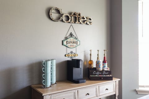 Complimentary coffee