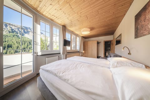 Deluxe Double Room, Balcony, Mountain View | In-room safe, blackout drapes, free WiFi