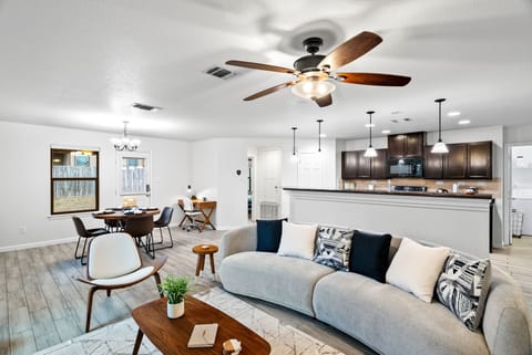 Furniture, Table, Ceiling Fan, Home Decor, Architecture